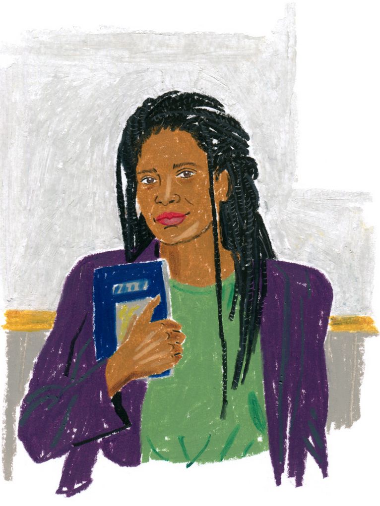 Illustration von Djamila Ribeiro.