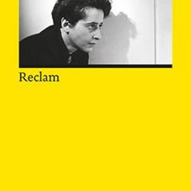 Reclam-Cover eines Buchs über Hannah Arendt.