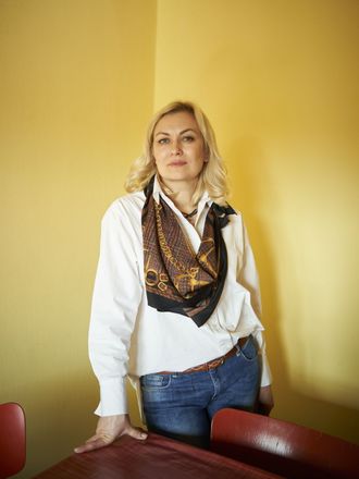 Portrait Oksana Senatorova - Leibniz Magazin 