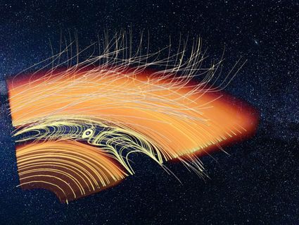 Protoplanetary - Aufnahme aus dem All - Oranges Licht und gelbes Licht im All - Leibniz Magazin 