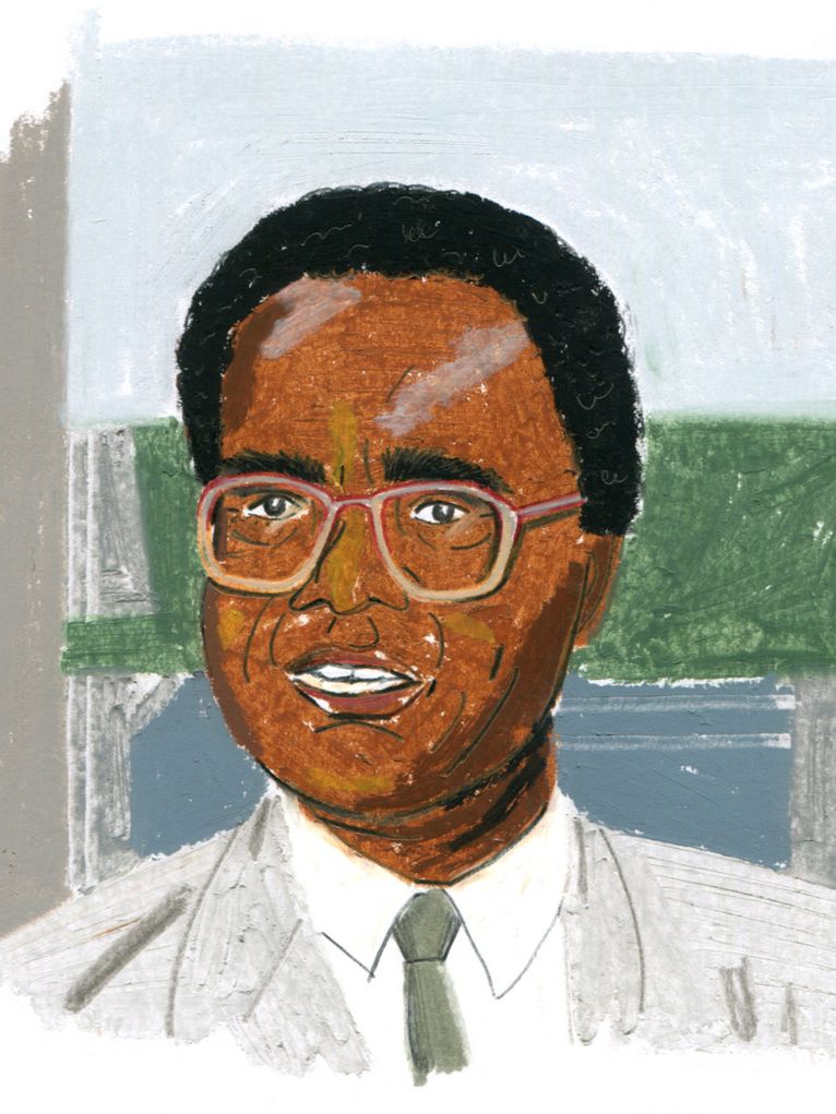 Illustration von Henry Odera Oruka.